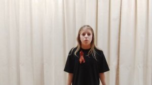 художественное чтение Широбокова Анна