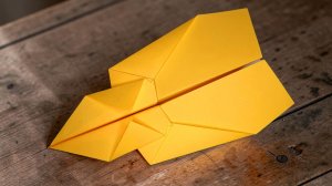 Как Сделать Бумажный Самолетик, который Далеко Летит