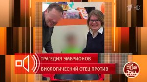"Он боится ответственности": биологический отец настаивает на уничтожении эмбрионов. Пусть говоря...