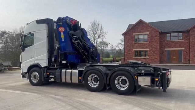 Кранманипулятор DAF XF530 FAX с кму серии PM100