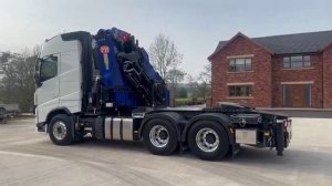 Кранманипулятор Volvo FH с #кму серии PM100