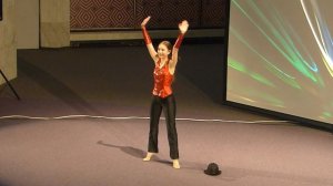 В стиле джаз. Исполняет Ксения Аверченко (балетная студия «Грация»)