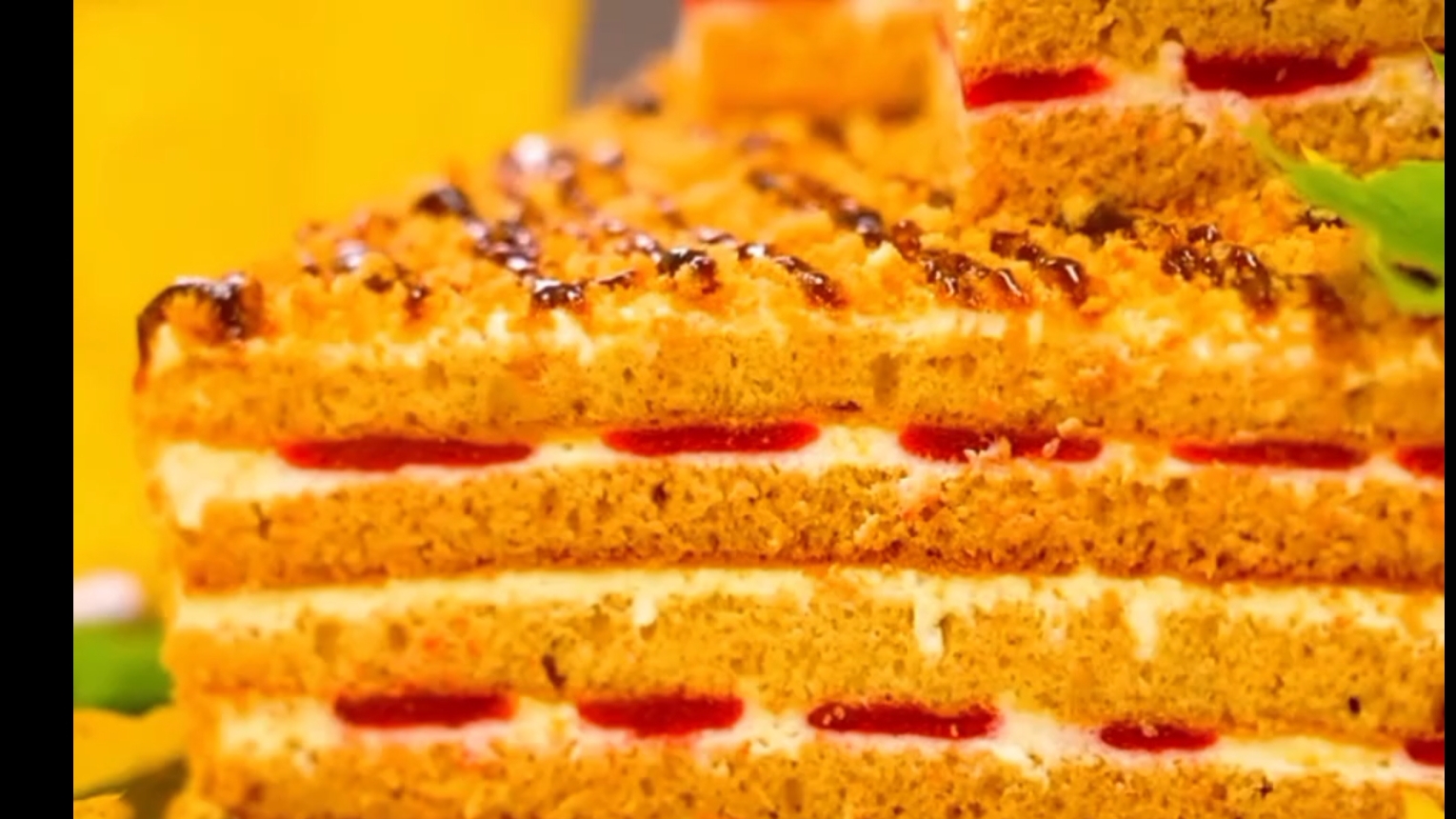 Торт медовик без раскатки коржей