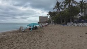 HAWAII_PEOPLE_⛱_Walking_on_the_Beach_and_Street_in_Waikiki_🌴_#hawaii