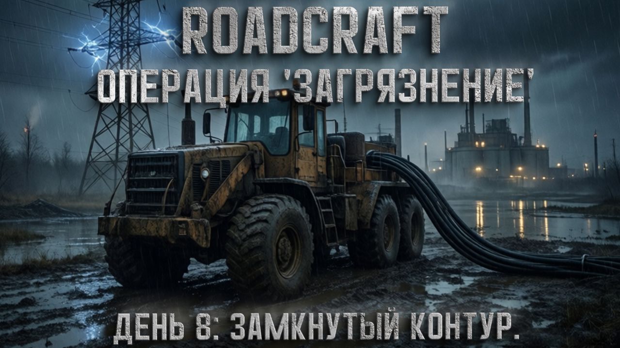 RoadCraft | Операция «Загрязнение». День 8: ОН ПРОШЁЛ ТАМ, ГДЕ НЕЛЬЗЯ ПРОЙТИ! КРОТ ПРОТИВ БОЛОТА