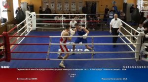 11 71 кг Беляков Егор ВИФК Яковлев Константин СКА