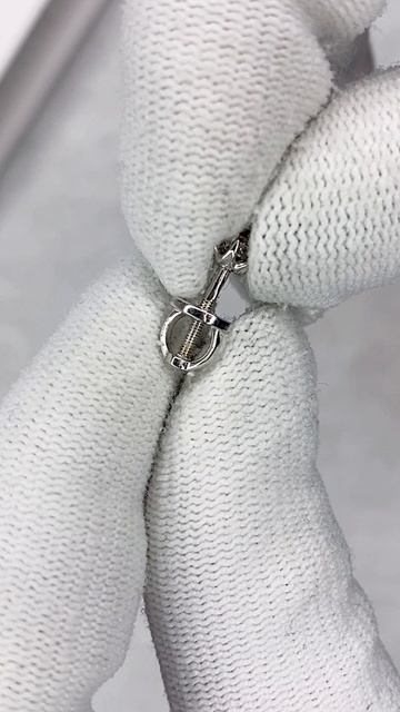 Серьги-пусеты с бриллиантами арт: К11043