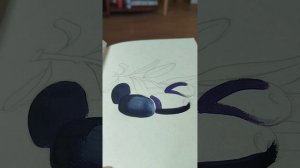 Рисуем гуашью оливки