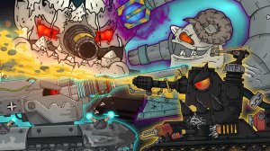 Гладиаторские бои  Электра-Ваффентрагена + спасение Монса - Мультики про танки