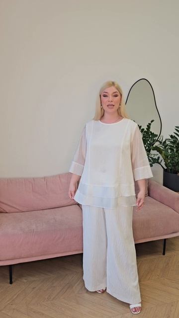 Блуза Полетт тк.52-020312-2072-01 и Брюки Мираж тк.52-050021-2072-01