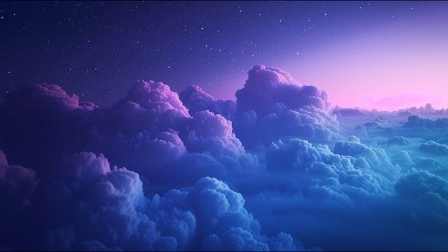 Белый шум для сна — ночные облака — глубокий сон за 3 часа