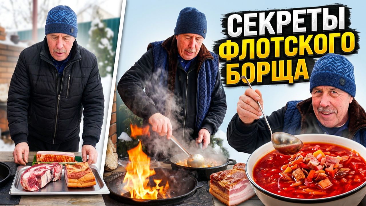 Тот самый флотский борщ. Бывший кок раскрывает все секреты