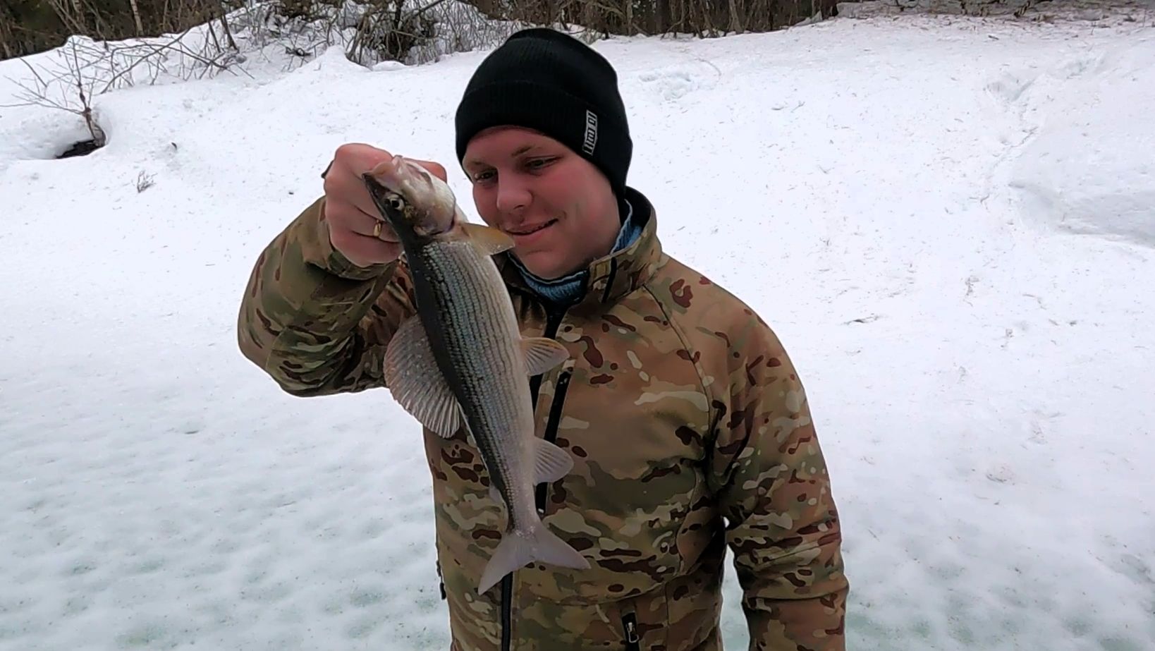 Хариус на лесной речке \ Март 2026 \ Часть 11