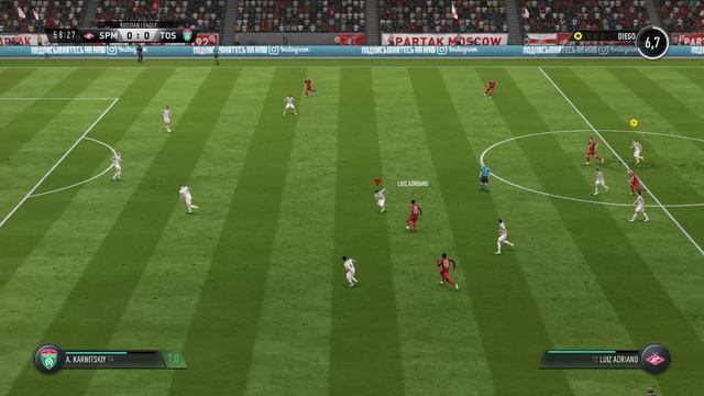 FIFA 18 Карьера за одного игрока ч10