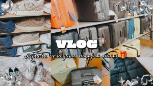 VLOG: Купили чемоданы 💼 Подарок папе на ДР 🎁
