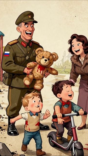 Счастливое детство под тёмным небом войны #война #история #трагедия