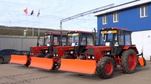 Новая спецтехника для чистоты города