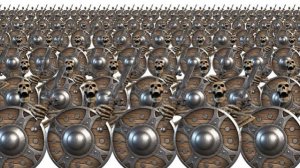 СКЕЛЕТ БЬЁТ ПО ЩИТУ X10000000 МЕМНЫЙ СКЕЛЕТ ПОДБОРКА