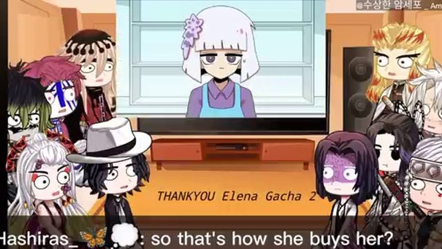 • Uppermoons & Hashiras Muzan + Oyakata React Funny Animations, Kny, 2, 11, •, Read Desc