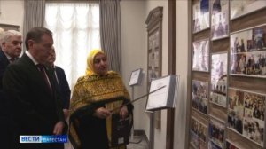 Открытие мемориальной доски памяти Гаджи Махачева, музея Гаджи Махачева и музея Фонда Гаджи Махачева