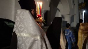 Полунощница Великой субботы и начало Пасхальной Утрени. 2026.