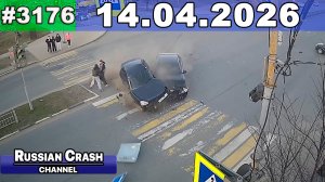 ДТП. Подборка на видеорегистратор за 14.04.2026 Апрель 2026