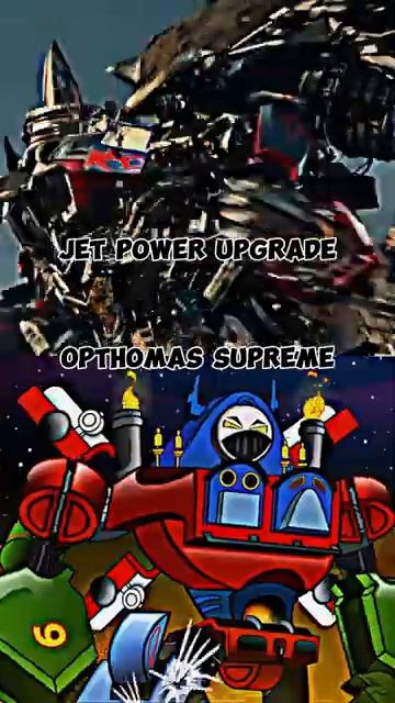 Optimus Prime Bayverse vs Trainsformers