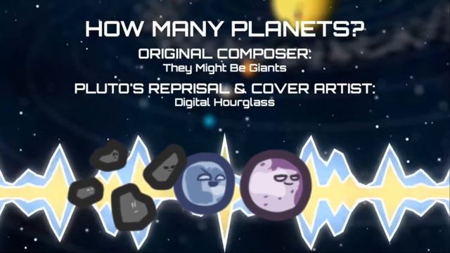 How Many Planets - Pluto's Reprisal Cover - Digital Hourglass