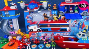 Играем в игрушки из мультика щенячий патруль. Мультфильм для детей. ASMR АСМР