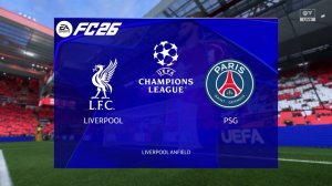 Ливерпуль - ПСЖ Лига Чемпионов 1/4 Ответная игра 25/26 сезон FC26