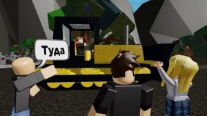 A4 и Ивангай Страшная история в Роблокс, опасный Челлендж 2 серия Roblox