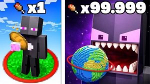 🍿 ✅ Поел = Расширил МИР в Майнкрафт! Райм и Градус