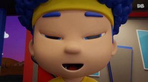 Детские мультики. Веселая песня про волка с любимыми героями. Д _Биллионс.