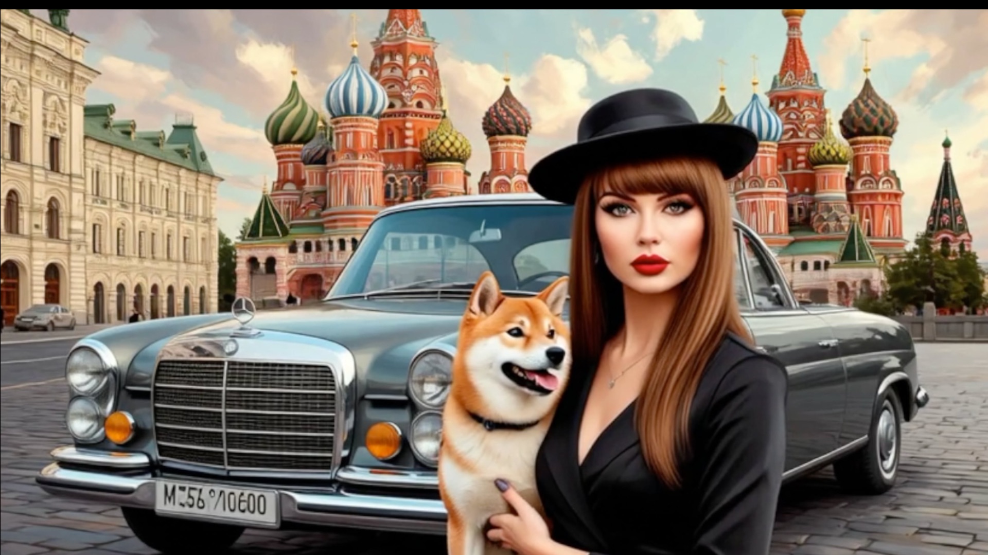 Стимпанк Крокодил и Суно. Чёрный Мерседес