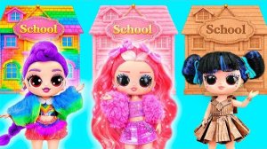 Картон, Пух и Радуга! Huntrix в школе! DIY с LaLiLu