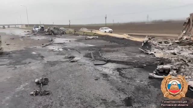 Кадры с места страшного ДТП