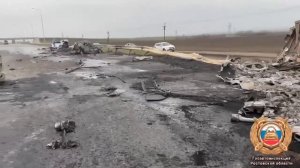 Кадры с места страшного ДТП