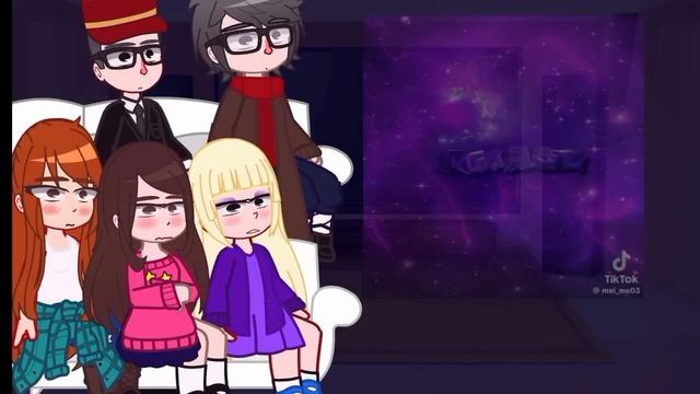 GRAVITY FALLS REACT TO DIPPER AS YUJI ITADORI//JUJUTSU KAISEN REACT/GACHA CLUB REACT