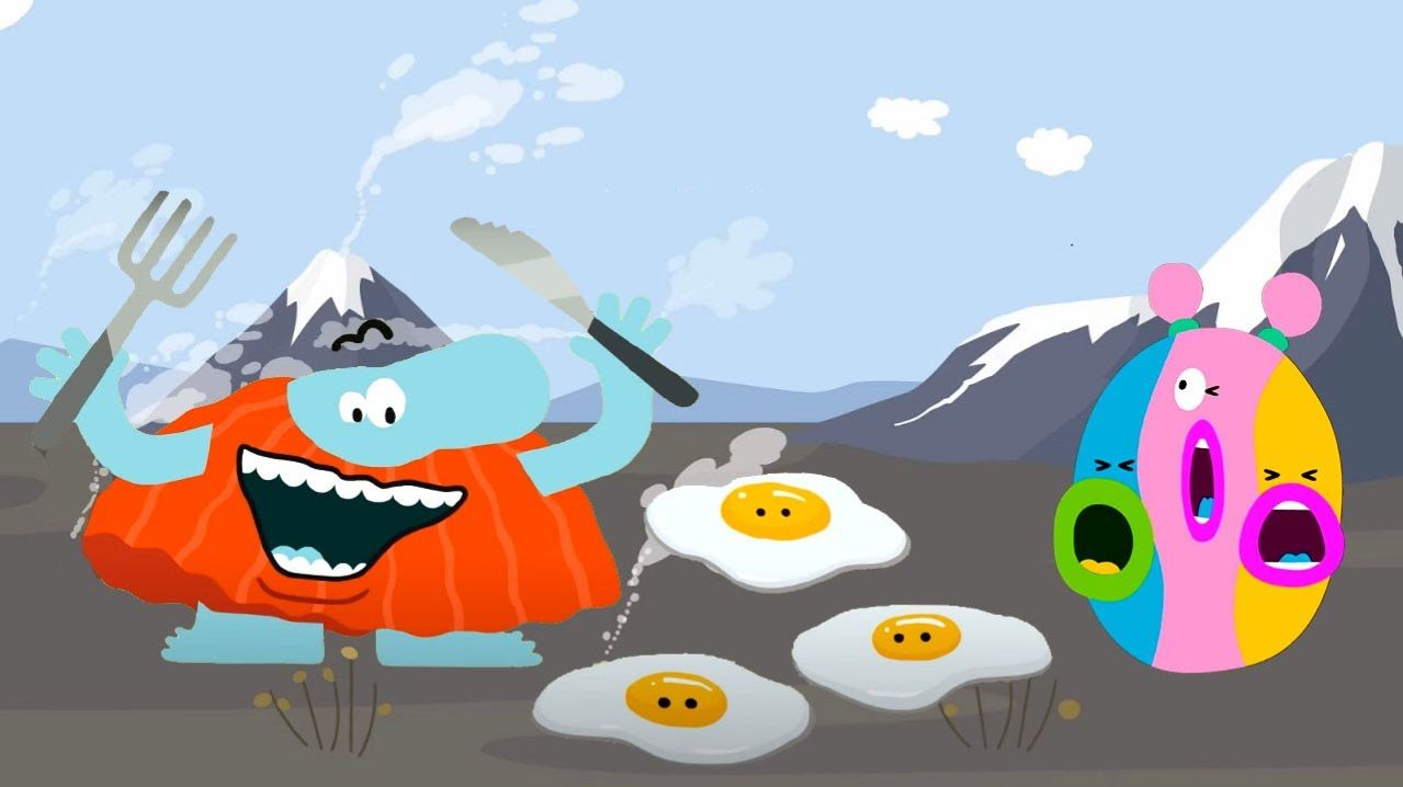 🍉 Бодо Бородо изучает овощи и фрукты 🥕 Развивающее мультфильм для малышей