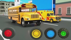 Мультики для детей — Играем и учимся — Раскрась шарики и спой песенку — Детские стишки и песенки