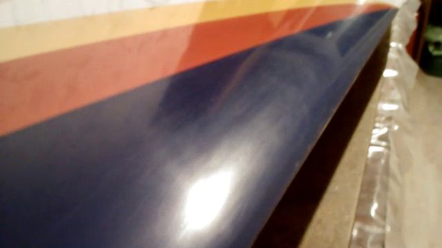 №85 - Поверхность крыла сверху после полировки пастой G6.