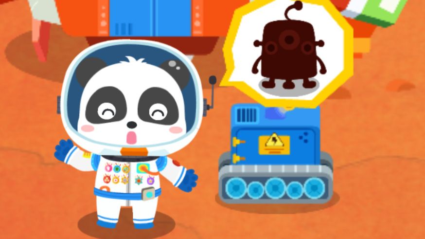 Панда. Панда  космонавт на марсе. Бейби бас . Школьный автобус. ч 30.