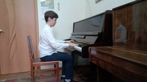 Жабин Павел 11 лет И.С.Бах ХТК Прелюдия и Фуга си бемоль мажор, С.Монюшко Багатель, Келлер Этюд