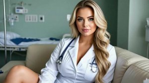 Гламурные зрелые медички в кородких халатах от 35 до 40