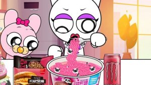 МУКБАНГ СПРУНКИ, НО МАМА БОЛЬШЕ ЛЮБИЛА СВОЮ ДОЧЬ-БЛИЗНЯШКУ, АНИМАЦИЯ