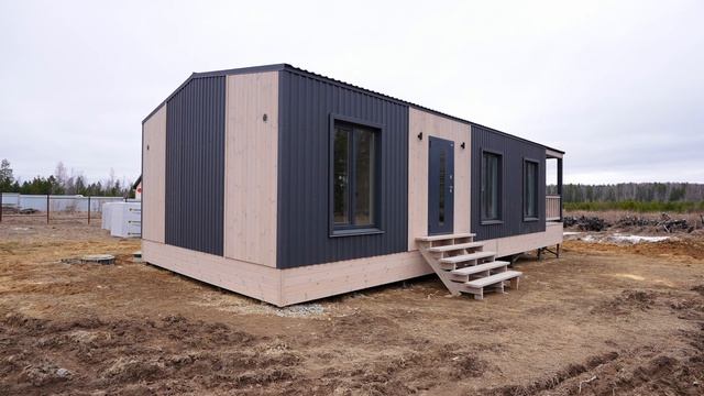 Каркасно-модульный дом 78м2