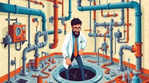 Обслуживание и прочистка труб канализации и отопительной системы