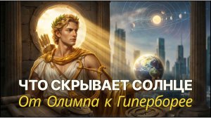 СОЛНЦЕ УПРАВЛЯЕТ СУДЬБОЙ? ТАЙНОЕ ЗНАНИЕ АПОЛЛОНА О БУДУЩЕМ ЗЕМЛИ.