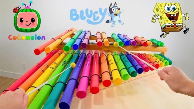 ДЕТСКАЯ МУЗЫКА С КРУТЫМИ МУЗЫКАЛЬНЫМИ ИНСТРУМЕНТАМИ!