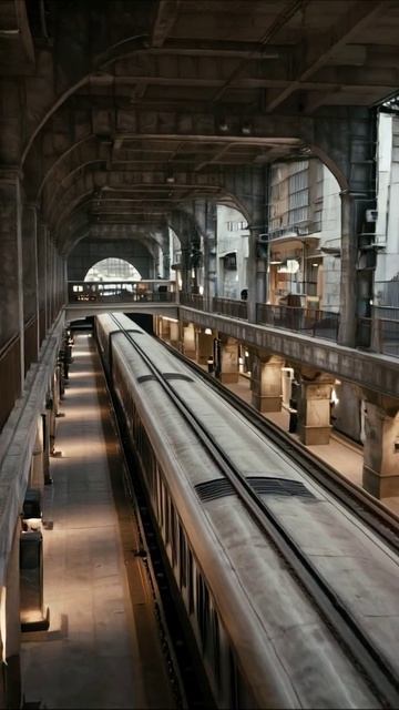 Уникальная архитектура станции метро #метро #архитектура #путешествия